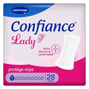 Hartmann Confiance Lady Proteggi-Slips Ultra Fini 1 Goccia 28 unità