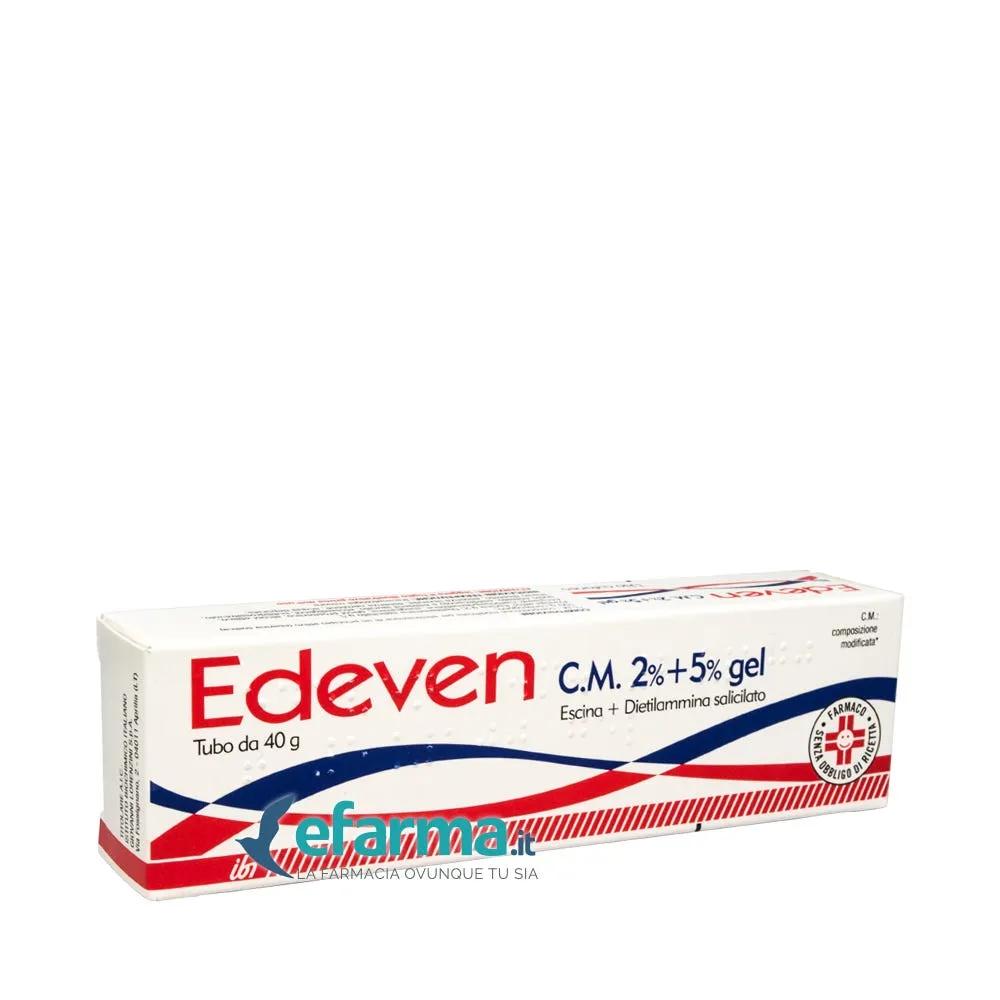 Edeven C.M Gel 2% + 5% Escina Tubo 40g