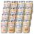 Nutribén Assortiment de Potitos Poulet avec Riz, Agneau, Merlu et Fruits +6m 16 unités