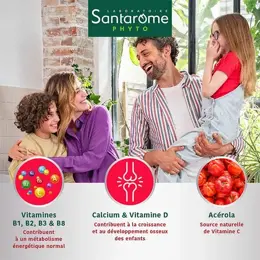 Santarome Bio Vita'max Multivitamines Junior Energie & Vitalité 30 comprimés