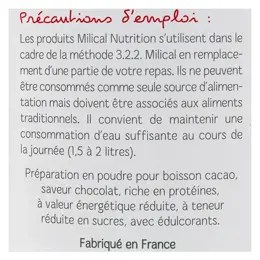 Milical Hyperprotéinée Boisson Saveur Chocolat Format Eco 18 Boissons