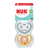 Nuk Pacifier Perfect Macht Air Silicone Zebra/Lion 18-36m 2 units