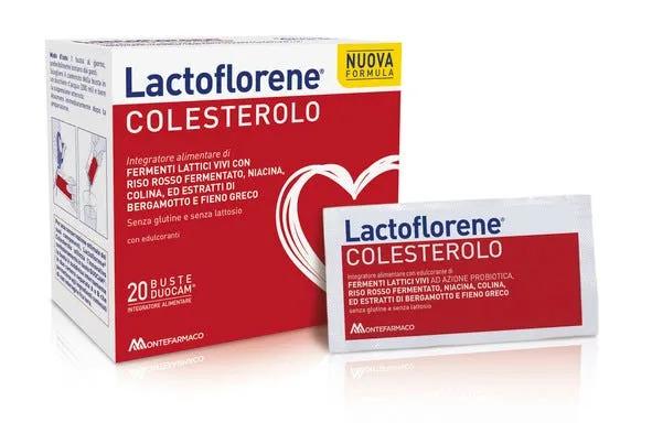 Lactoflorene Colesterolo Integratore Fermenti Lattici e Riso Rosso 20 Bustine