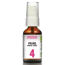 Dr Theiss Complexe Fleurs de Bach N°4 Peur 20ml