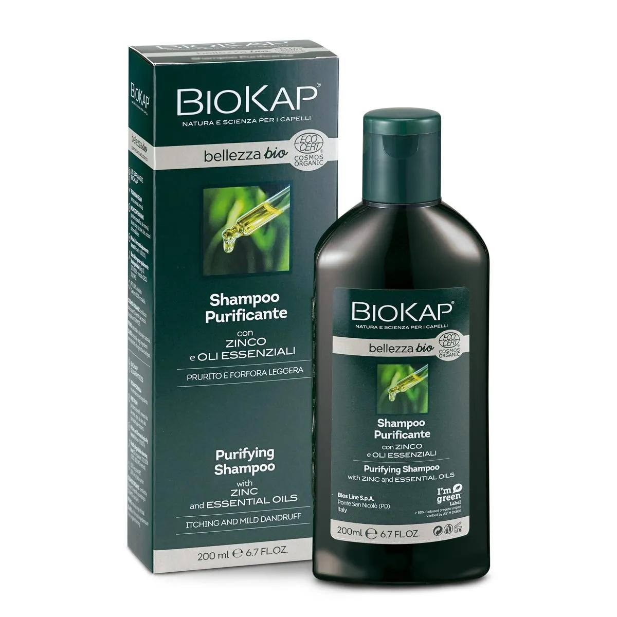 Biokap Bellezza Bio Shampoo Purificante Cosmos Organic 200 Ml