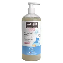 Cattier Bébé Gel Lavant Doux Bio 500ml