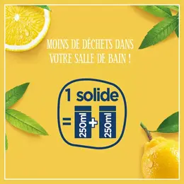 Le Petit Marseillais Savon Solide 3 en 1 Lavant Purifiant Verveine Citron 80g