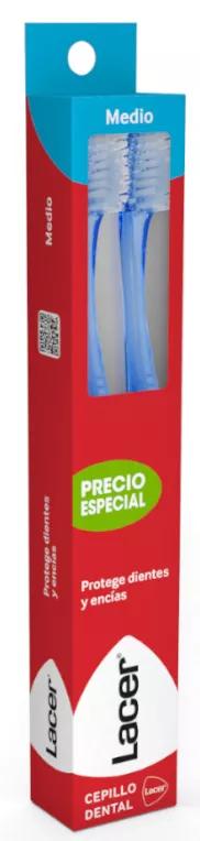 Brush Dental Lacer Technic duo medium free travel brush