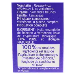 Naturactive Huile Essentielle Bio Romarin à Verbénone 5ml