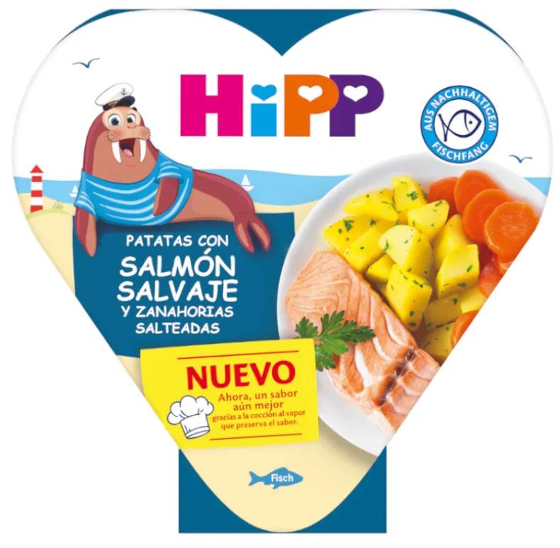 HiPP Karotten und Kartoffeln mit Wildlachs +1 Jahr 250 gr