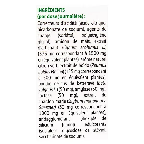 Forté Pharma Forté Digest Difficult Digestion 20 effervescent tablets