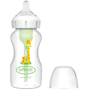 Dr Browns Opções de mamadeira de boca larga + 3m 270 ml