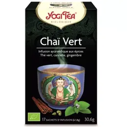 Yogi Tea Chai Vert 17 sachets