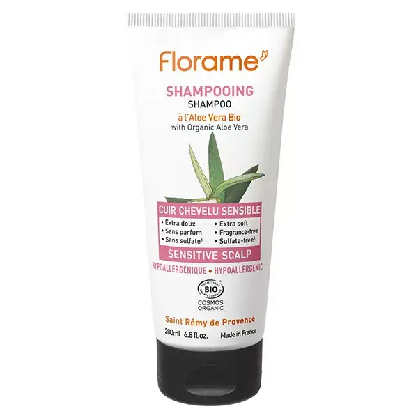 Florame Hair Sensitive Scalp Organic Shampoo 200ml