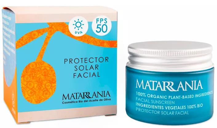 Matarrania Protetor Solar Facial SPF50 Bio 30 ml