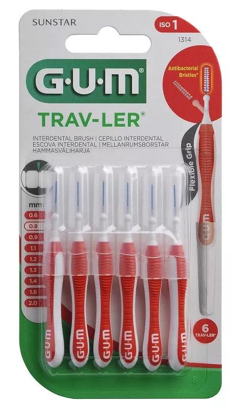 Brush gum Interdental Travler 0.8mm