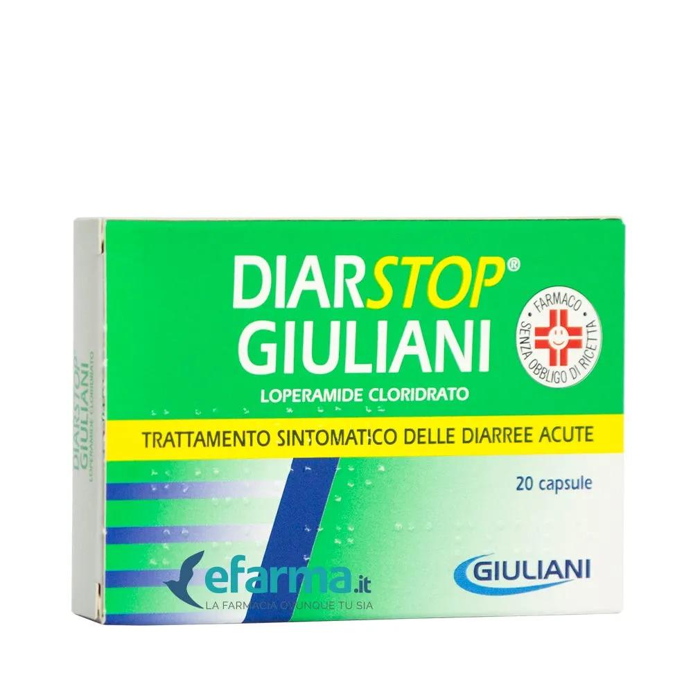 Diarstop 1,5mg Loperamide cloridrato Diarrea Acuta 20 Capsule