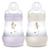 Mam Biberon Esac Lilla + Sabbia Ciuccio Flusso 1 2 x 160ml
