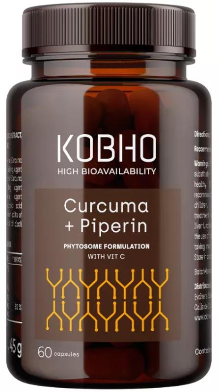 Curcuma Meriva au poivre noir de Kobho Labs, 60 capsules