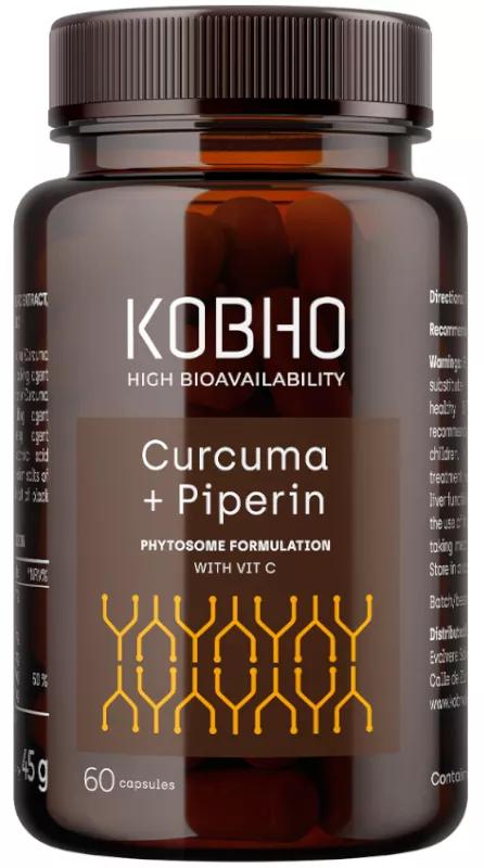 Kobho Labs Cúrcuma Meriva con Pimienta Negra 60 Cápsulas