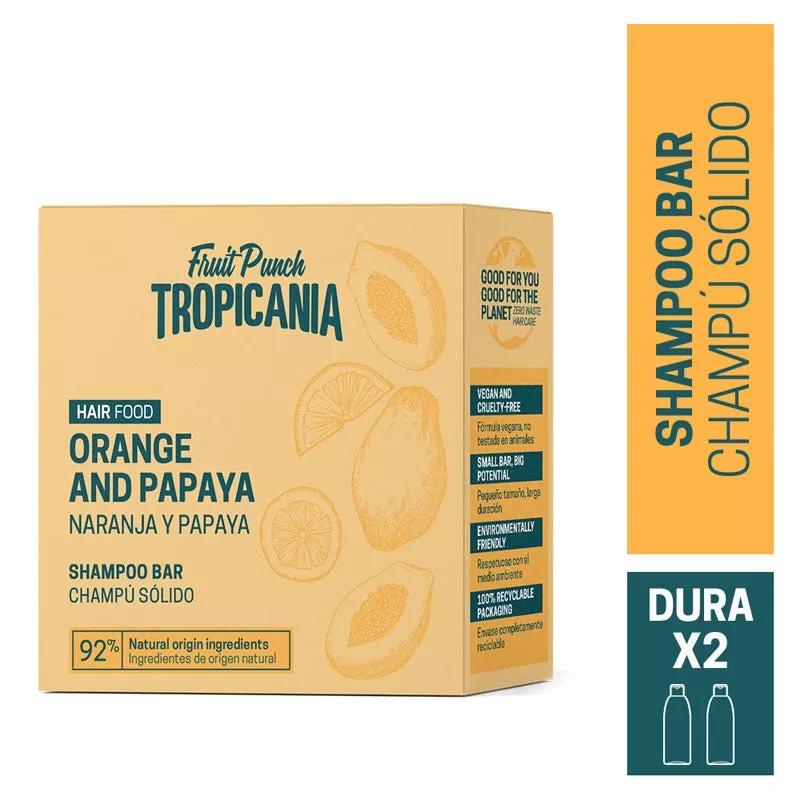 Tropicania Champú Sólido Papaya y Naranja 50 gr