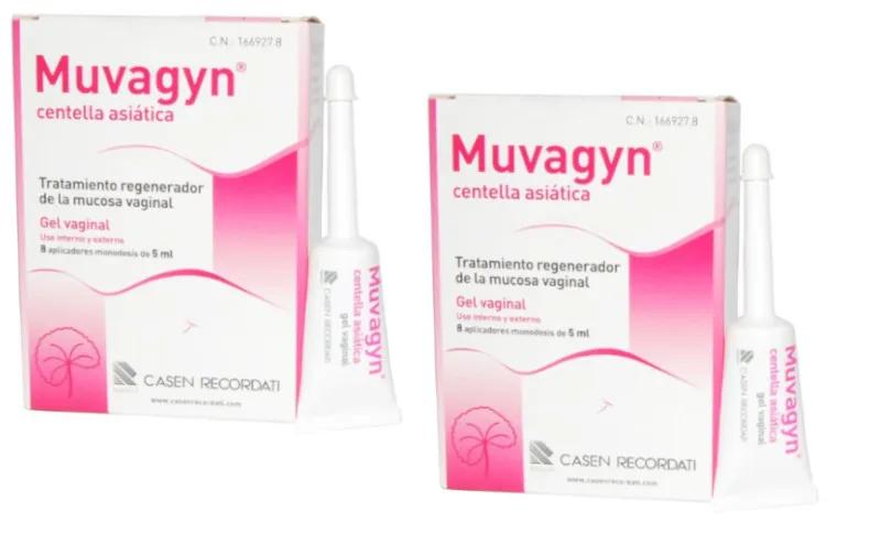 Muvagyn Centella Asiatica vaginale gel 2x8 eenheden