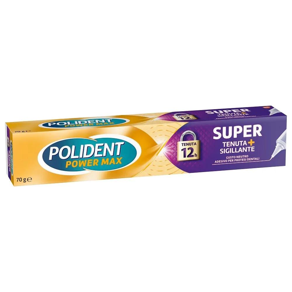 Polident Super Tenuta+Sigillante Adesivo per Protesi dentale Gusto Neutro 70 g