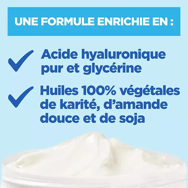 Mixa Corps La Crème Fraîche et Fondante à l'Acide Hyaluronique Pur 400ml