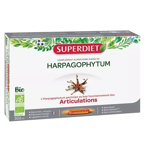 Superdiet Harpagophytum Bio 20 ampoules