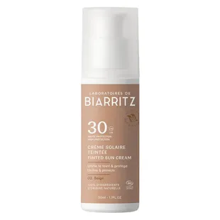 Laboratoires de Biarritz Algamaris Crema Solare Colorata Viso Bio Chiaro SPF30 50ml