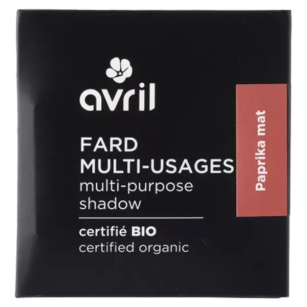 Avril Yeux Fard Multi-Usages Paprika Mat Bio 2,5g