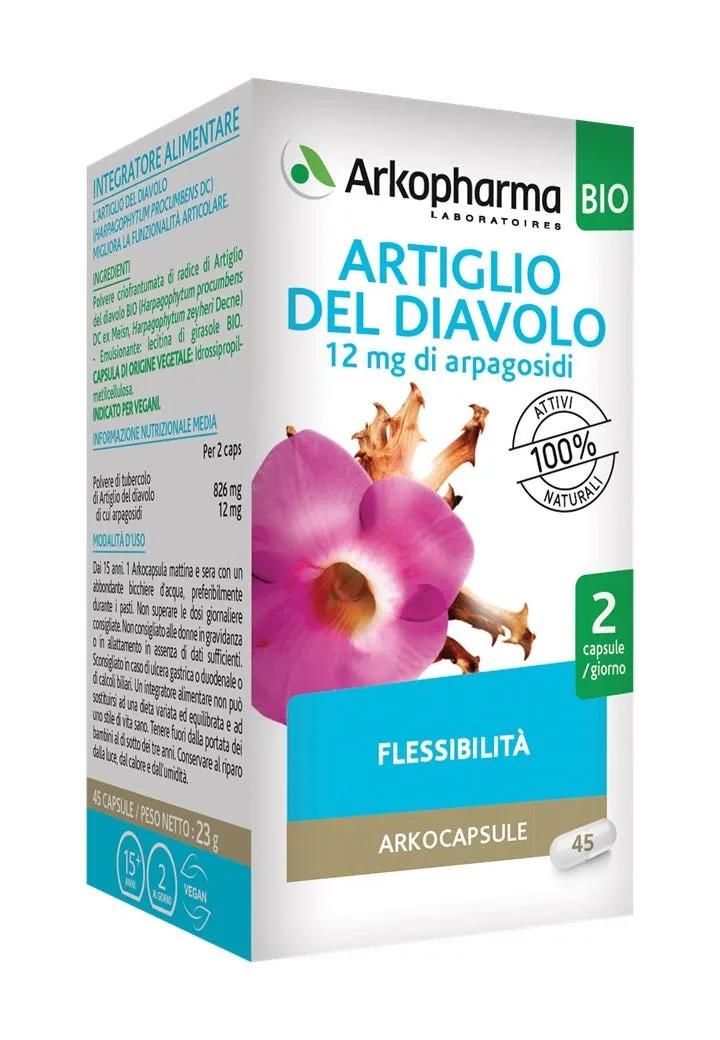 Arkocapsule Artiglio Del Diavolo Bio Integratore Per Le Articolazioni 45 Capsule