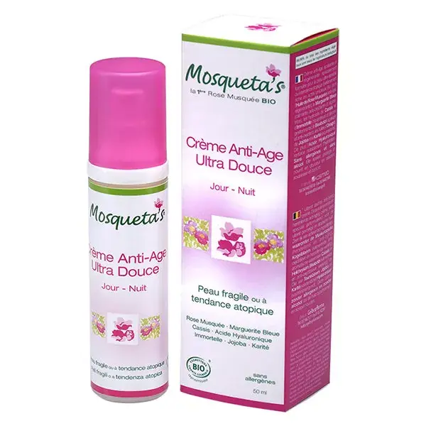 Mosqueta's Crème Anti-Age Ultra Douce Bio 50ml