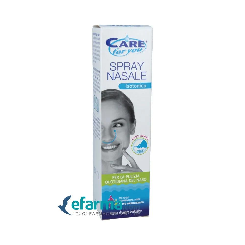 Care For You Spray Nasale Isotonico con Acqua di Mare 125 ml