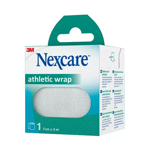 Nexcare™ Bande De Maintien Cohésive Athlétique Blanche 75Mm X 2,5M