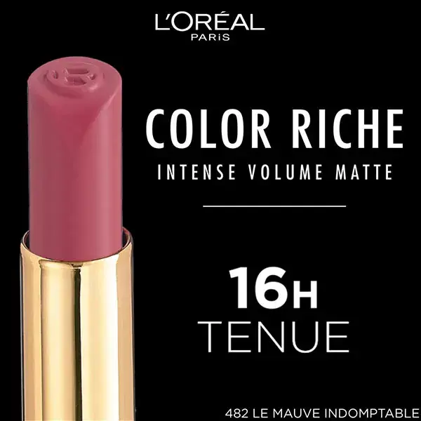 L'Oréal Paris Color Riche Rouge à Lèvres Intense Volume Matte N°482 Le Mauve Indomptable 1,8g