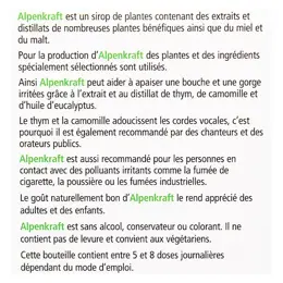 Salus Alpenkraft Sirop de Plantes 250ml