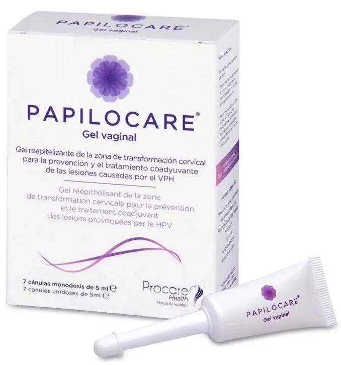 Papilocare Gel réépithélialisant vaginal 7 unités x 5 ml