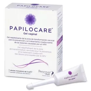 Cânulas de gel vaginal Papilocare 7
