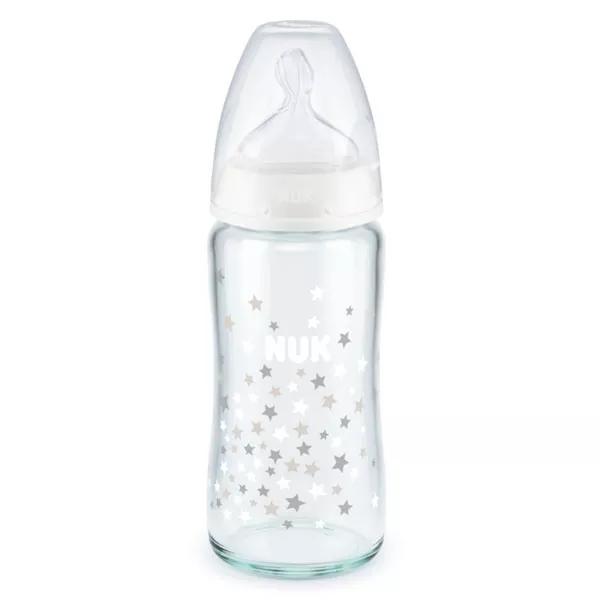 Nuk Biberon First Choice+ Température Control VETRO +0m Stella 240ml