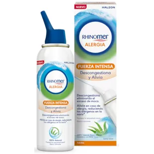 Rhinomer Alergia Spray Nasal 100% Natural Fuerza Intensa Adultos 100 ml