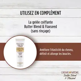 Creme of Nature Butter Blend & Flaxseed Crème Coiffante Pudding 326ml