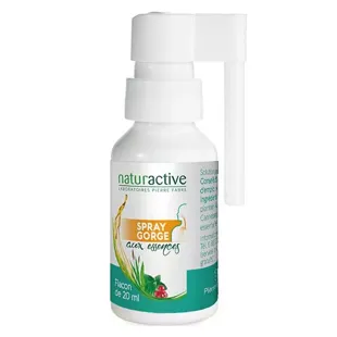 Naturactive Spray Gola Mirtillo Rosso Platano 20ml