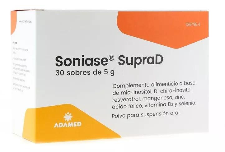 Adamed Soniase Supra D 30 sobres 5 gr