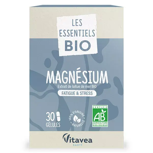 Nutrisanté Vitavea Les Nutri'Sentiels Bio Magnésium 30 gélules