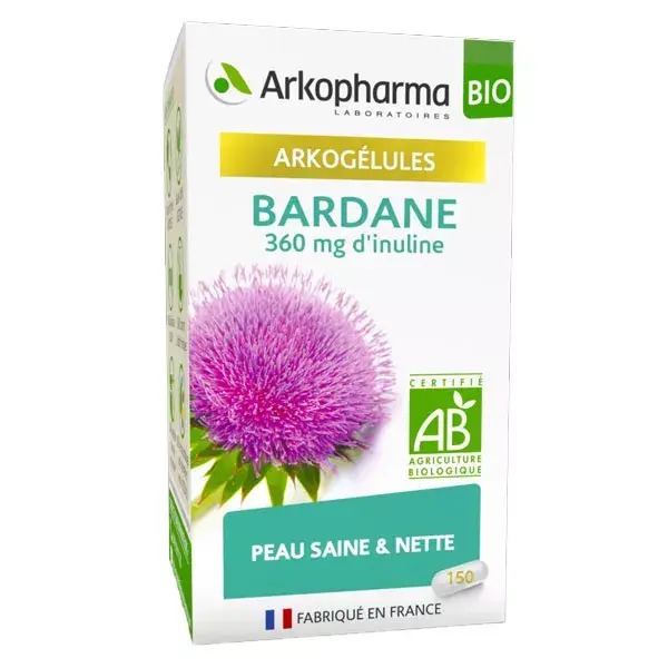 Arkopharma Arkogélules Bardane Bio 150 gélules