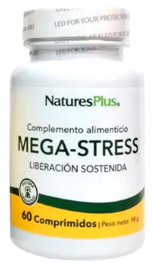 Natures Plus Mega-Stress 60 Comprimidos