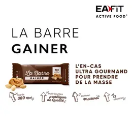 Eafit La Barre Gainer Goût Peanut Butter 90g