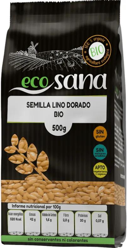 Ecosana Bio-Goldleinsamen 500 gr