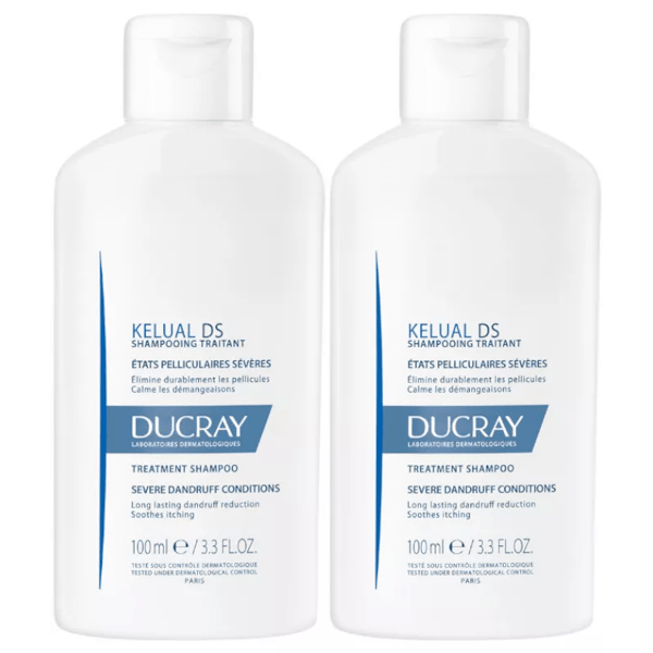 Ducray Kelual DS Flaking Conditions Shampoo 2x100 ml
